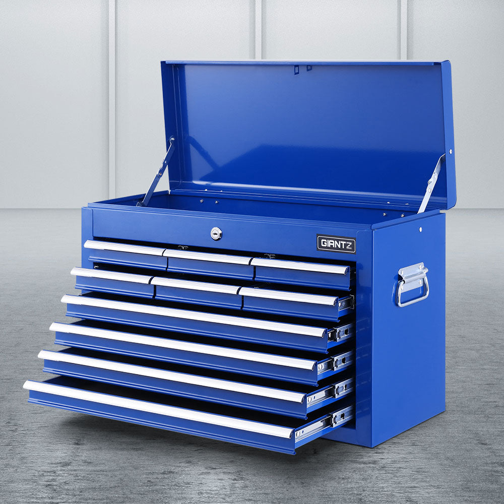 Giantz 10-Drawer Tool Box Chest Cabinet Garage Storage Toolbox Blue freeshipping - Awezingly