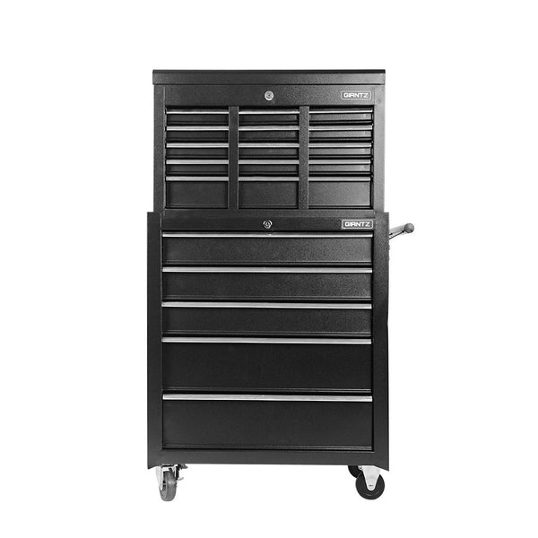 Giantz 14 Drawers Toolbox Chest Cabinet Mechanic Trolley Garage Tool Storage Box Giantz