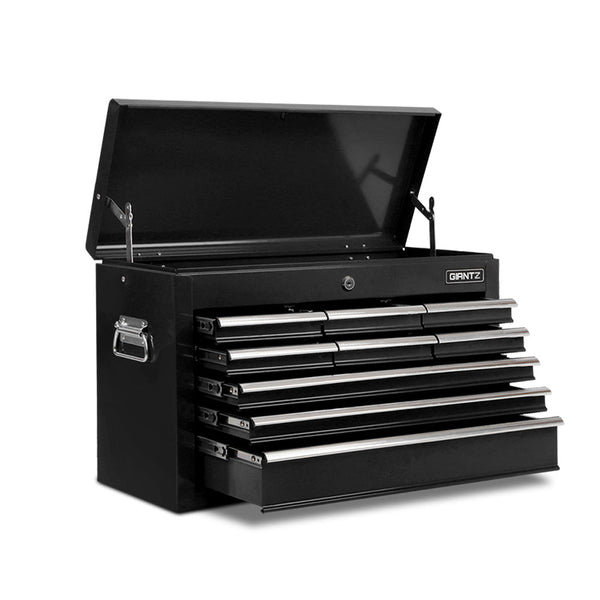 Giantz 9 Drawer Mechanic Tool Box Cabinet Storage - Black Giantz