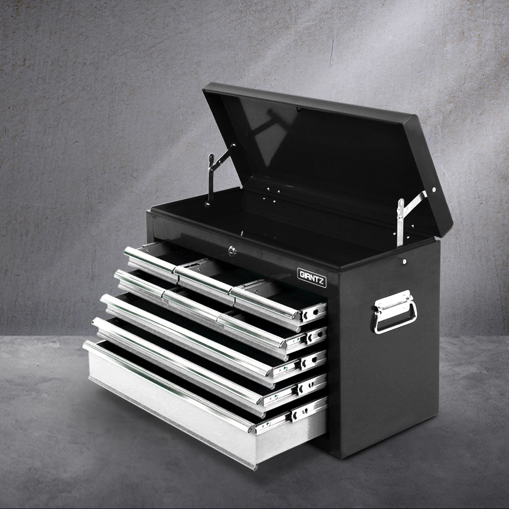 Giantz 9 Drawer Mechanic Tool Box Cabinet Storage - Black & Grey Giantz
