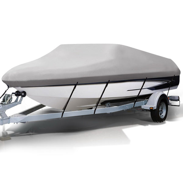 14 - 16 foot Waterproof Boat Cover - Grey freeshipping - Awezingly