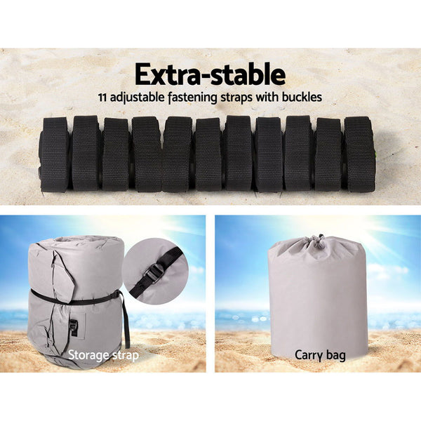 16 - 18.5 foot Waterproof Boat Cover - Grey freeshipping - Awezingly