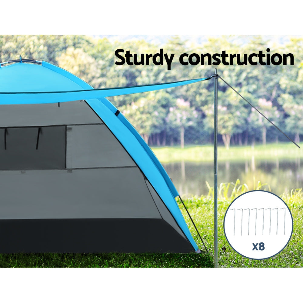 Weisshorn Camping Tent Beach Tents Hiking Sun Shade Shelter Fishing 2-4 Person Weisshorn