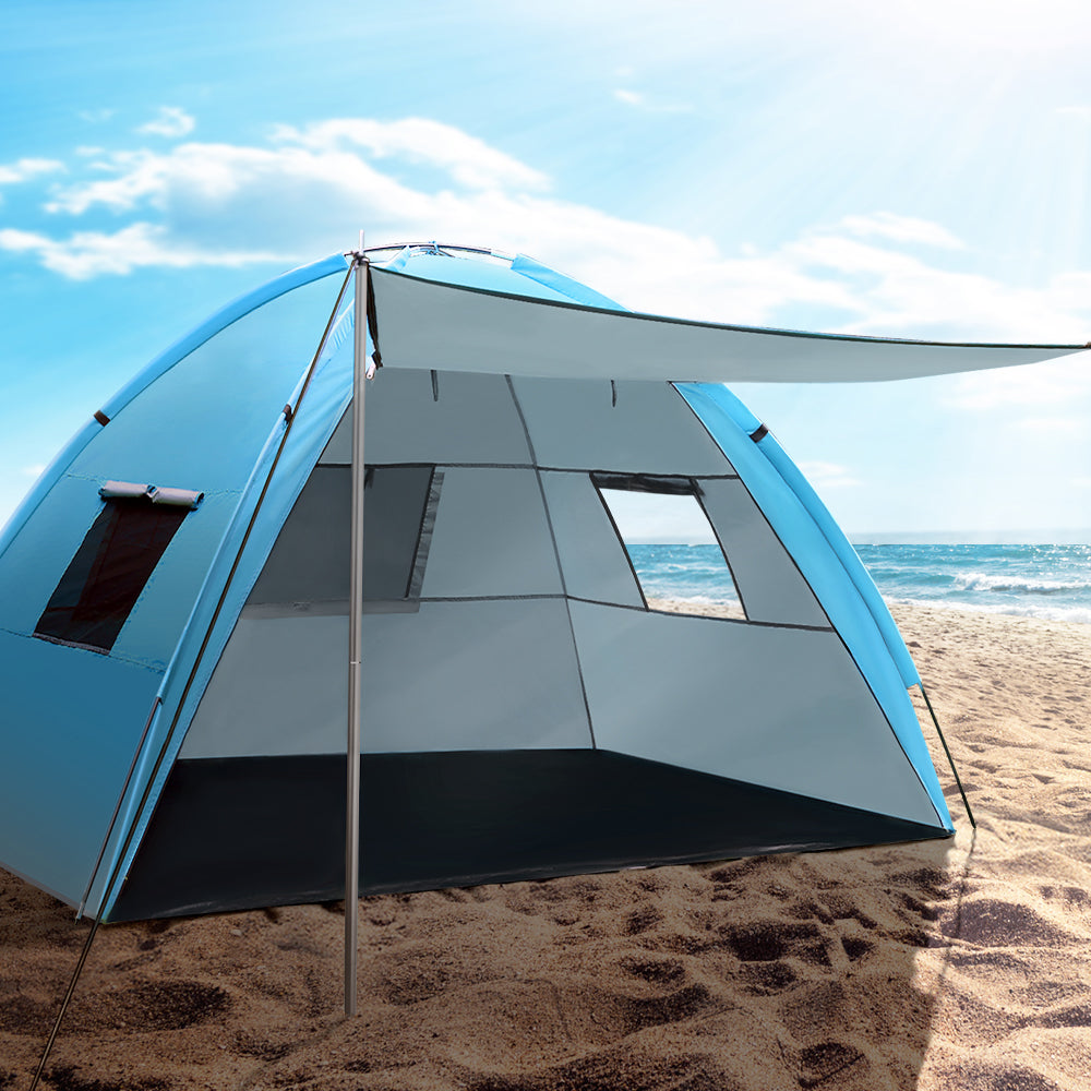 Weisshorn Camping Tent Beach Tents Hiking Sun Shade Shelter Fishing 2-4 Person Weisshorn