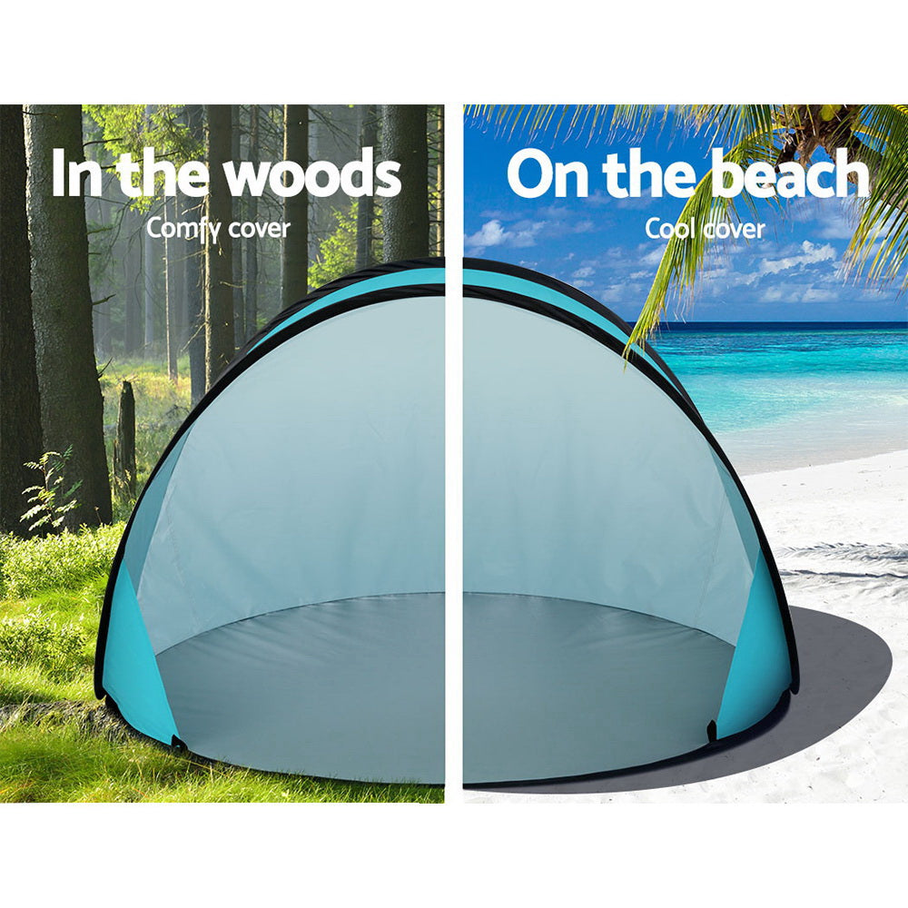 Weisshorn Pop Up Beach Tent Camping Portable Sun Shade Shelter Fishing Weisshorn