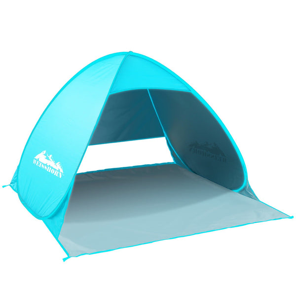 Weisshorn Pop Up Beach Tent Camping Hiking 3 Person Sun Shade Fishing Shelter Weisshorn