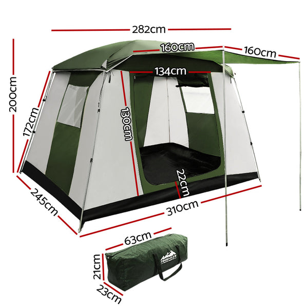 Weisshorn Camping Tent 6 Person Tents Family Hiking Dome Weisshorn