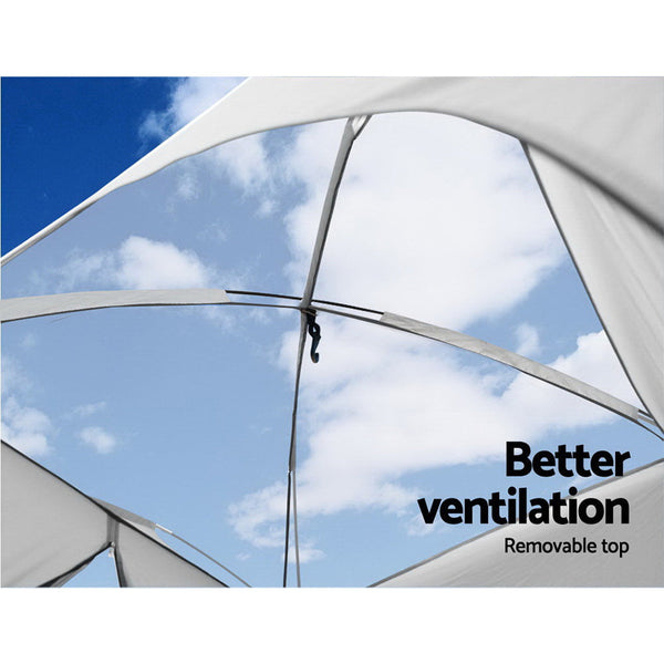 Weisshorn Shower Tent Outdoor Camping Portable Changing Room Toilet Ensuite Weisshorn