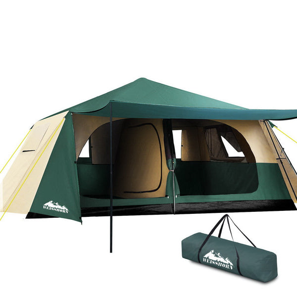 Weisshorn Instant Up Camping Tent 8 Person Pop up Tents Family Hiking Dome Camp Weisshorn
