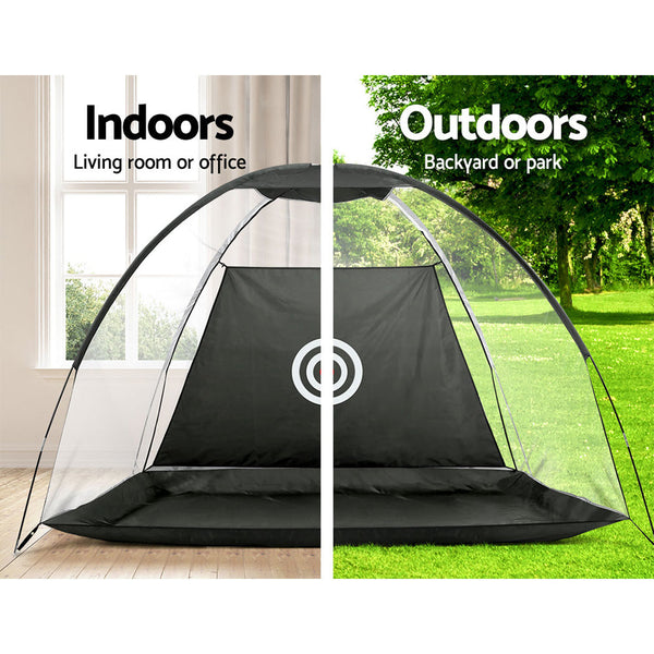 Everfit 3M Golf Practice Net Tent Portable Training Aid Driving Target Mat Soccer Everfit