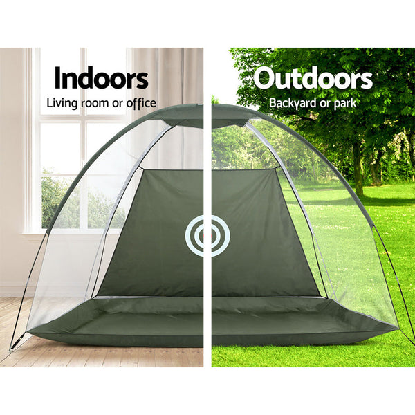 Everfit 3M Golf Practice Net Portable Driving Training Aid Indoor Outdoor Everfit