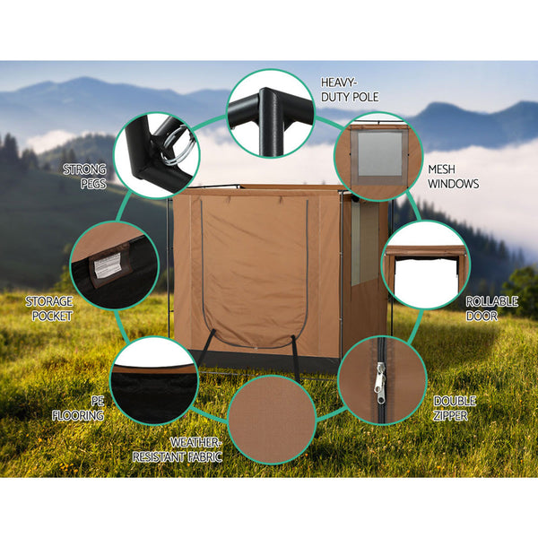 Weisshorn Camping Tent Car SUV Side Awning Canopy Portable Outdoor Shelter 4WD Weisshorn