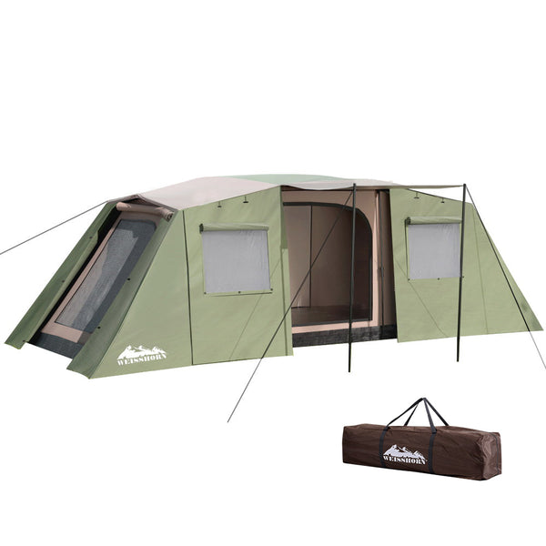 Weisshorn Camping Tent 10 Person Instant Up Tents Outdoor Family Hiking 3 Rooms Weisshorn