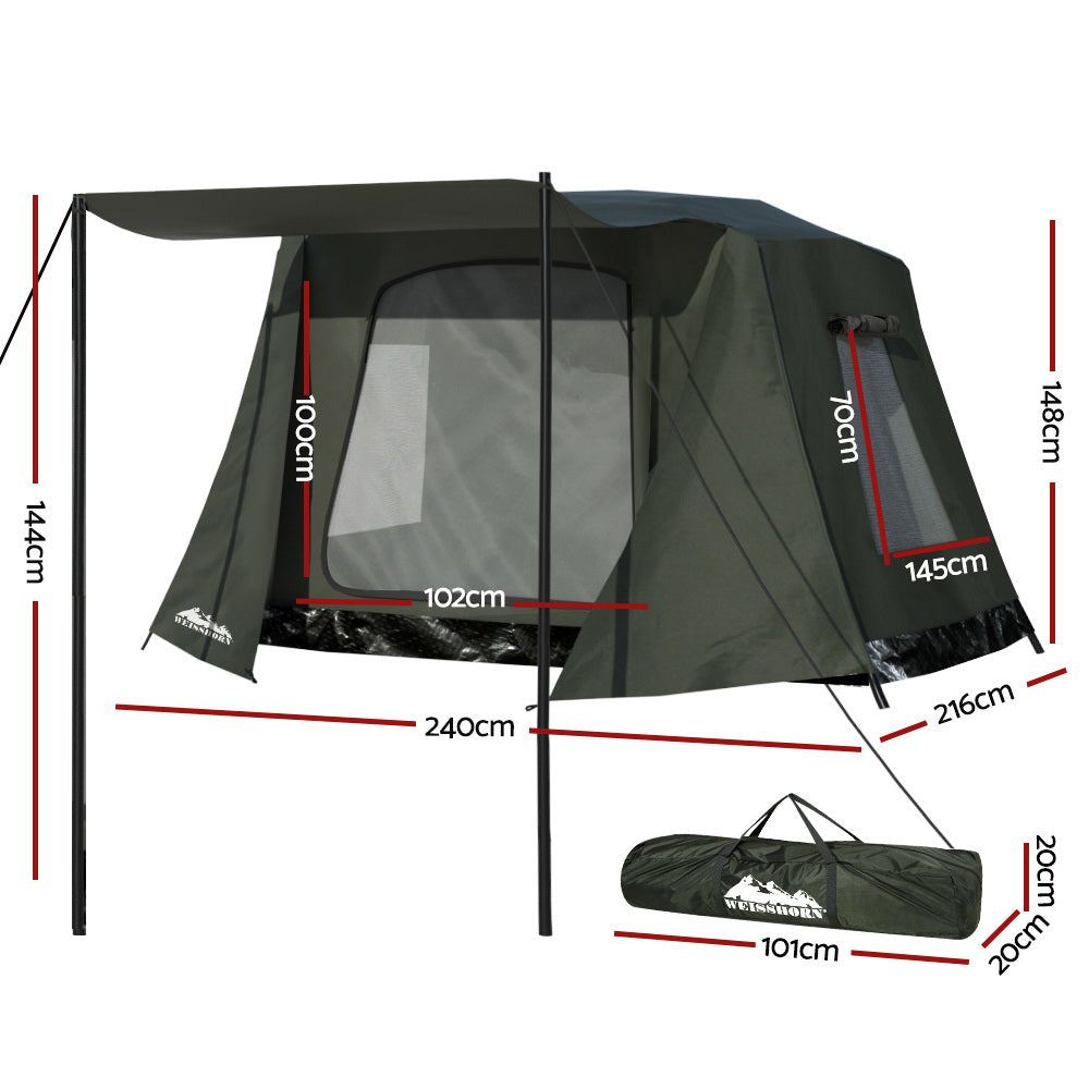 Weisshorn Camping Tent Instant Up 2-3 Person Tents Outdoor Hiking Shelter Weisshorn