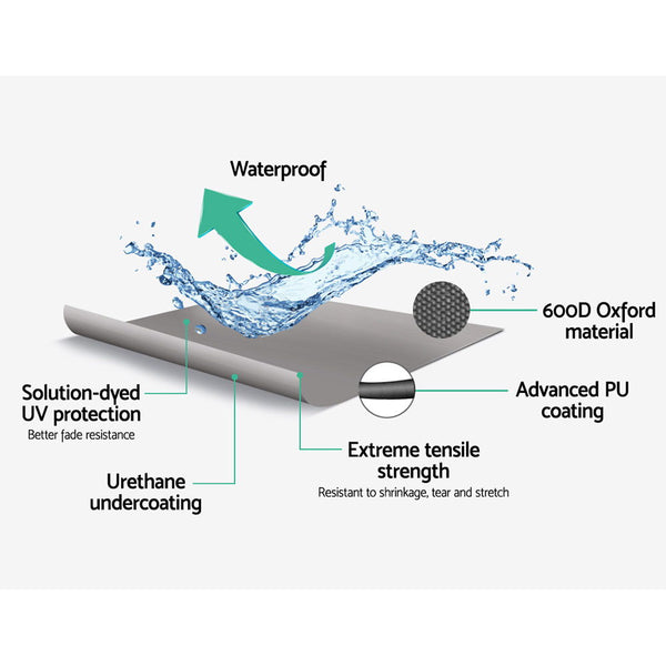 Seamanship 19 - 21ft Waterproof Boat Cover freeshipping - Awezingly