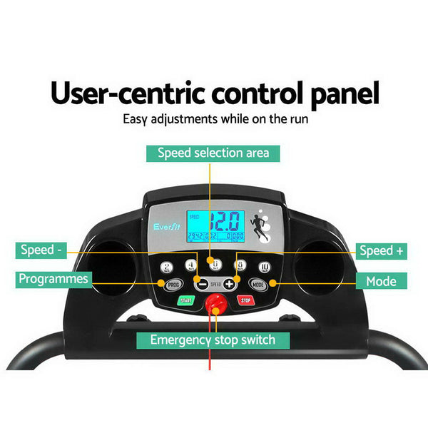 Everfit Treadmill Electric Home Gym Exercise Machine Fitness Equipment Physical Everfit