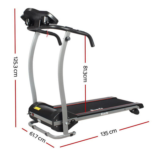 Everfit Electric Treadmill Home Gym Exercise Machine Fitness Equipment Physical 360mm Everfit