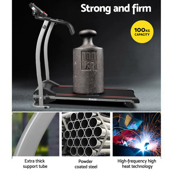 Everfit Electric Treadmill Home Gym Exercise Machine Fitness Equipment Physical 360mm Everfit