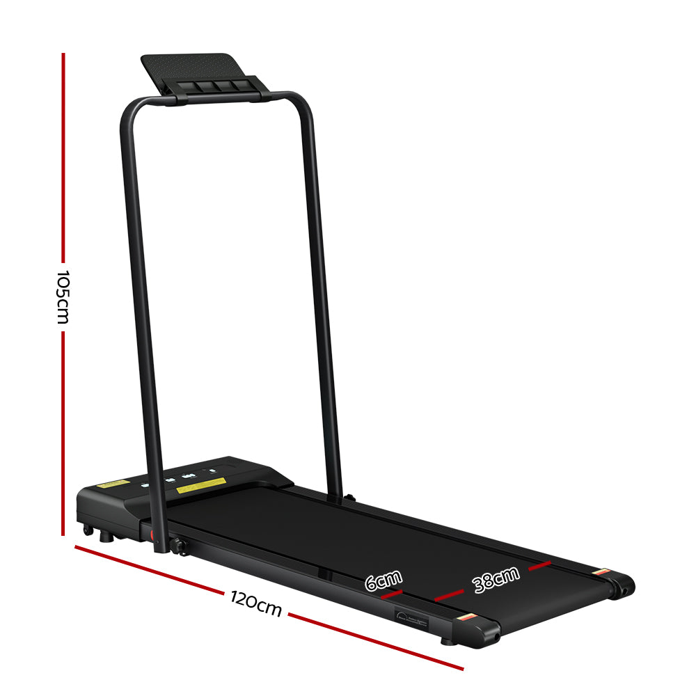 Everfit Treadmill Electric Walking Pad Home Gym Fitness Remote Foldable Everfit