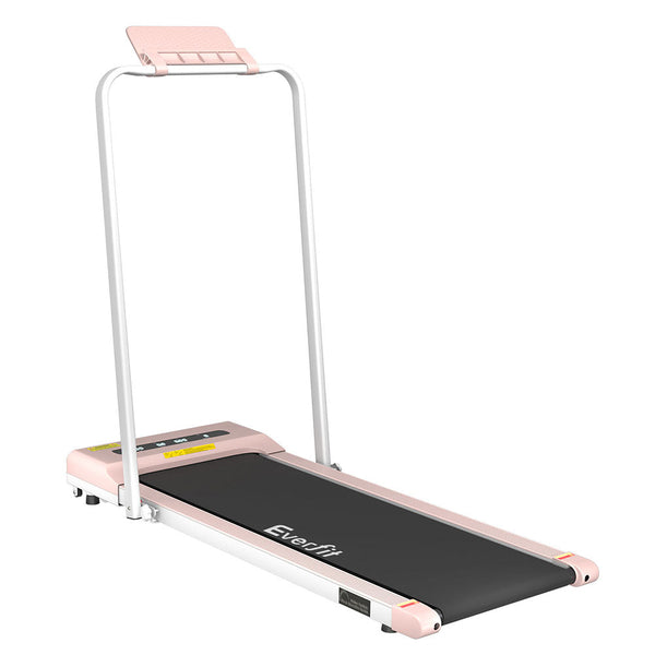 Everfit Treadmill Electric Walking Pad Home Gym Office Fitness 380mm Pink Everfit