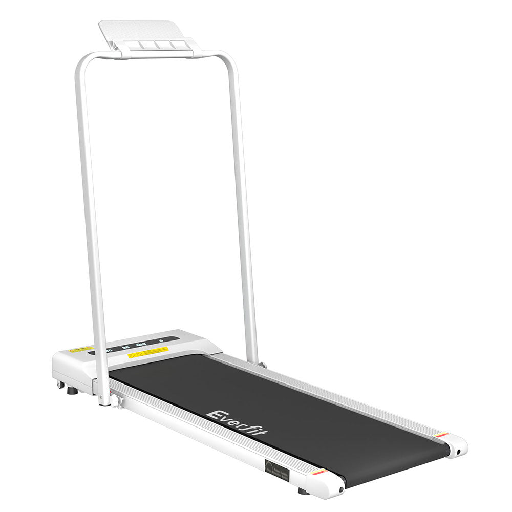 Everfit Treadmill Electric Walking Pad Home Gym Office Fitness 380mm White Everfit