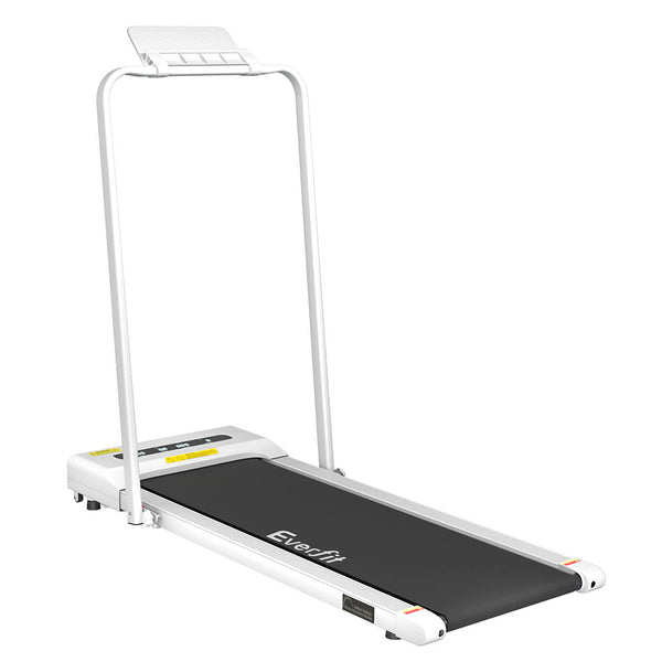 Everfit Treadmill Electric Walking Pad Home Gym Office Fitness 380mm White Everfit
