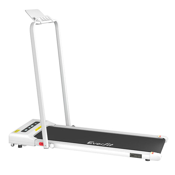 Everfit Treadmill Electric Walking Pad Home Gym Office Fitness 380mm White Everfit