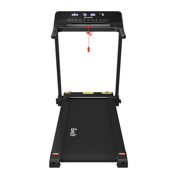 Everfit Treadmill Electric Home Gym Fitness Excercise Knob Foldable 420mm Black Everfit