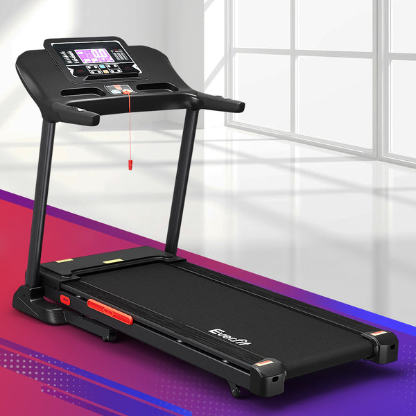 Everfit Treadmill Electric Auto Incline Home Gym Exercise Machine Fitness 52cm Everfit