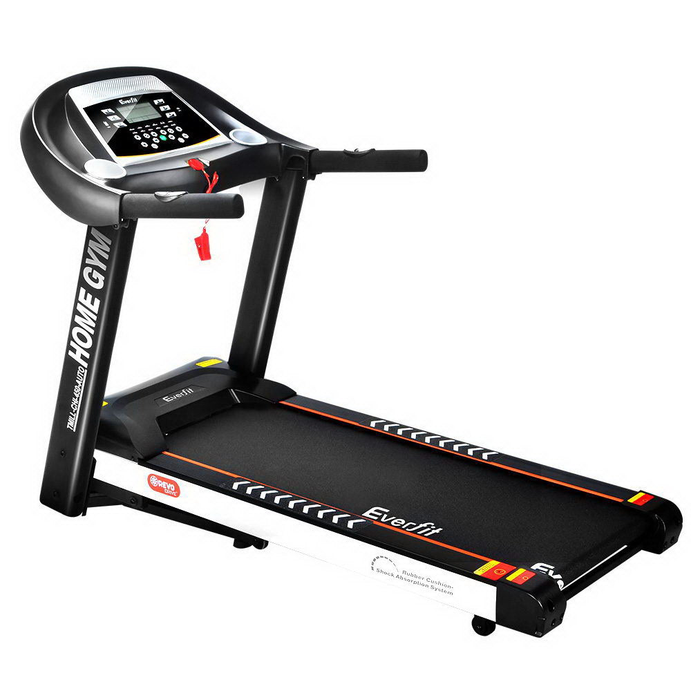 Everfit Electric Treadmill 45cm Incline Running Home Gym Fitness Machine Black Everfit