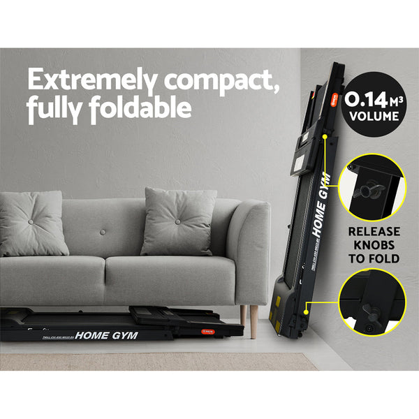 Everfit Treadmill Electric Fully Foldable Home Gym Exercise Fitness Black Everfit