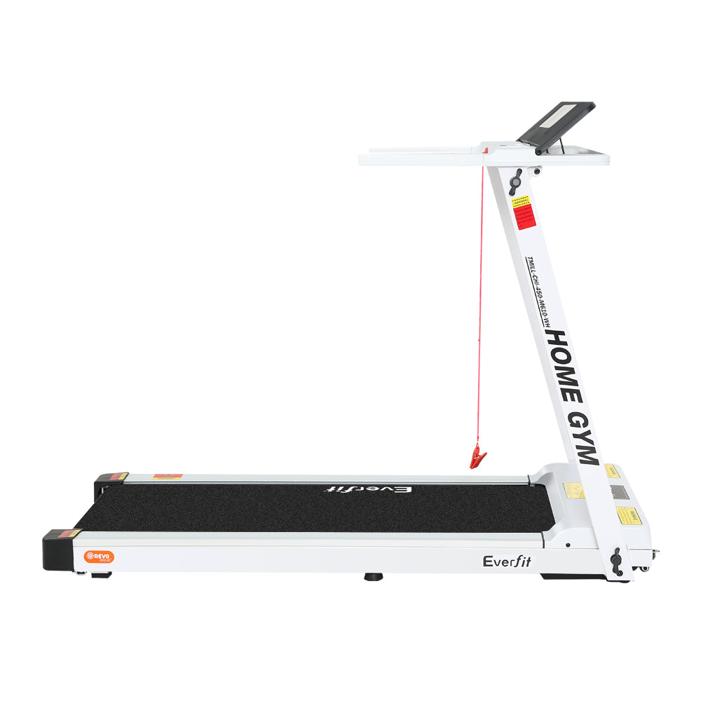 Everfit Treadmill Electric Fully Foldable Home Gym Exercise Fitness White Everfit