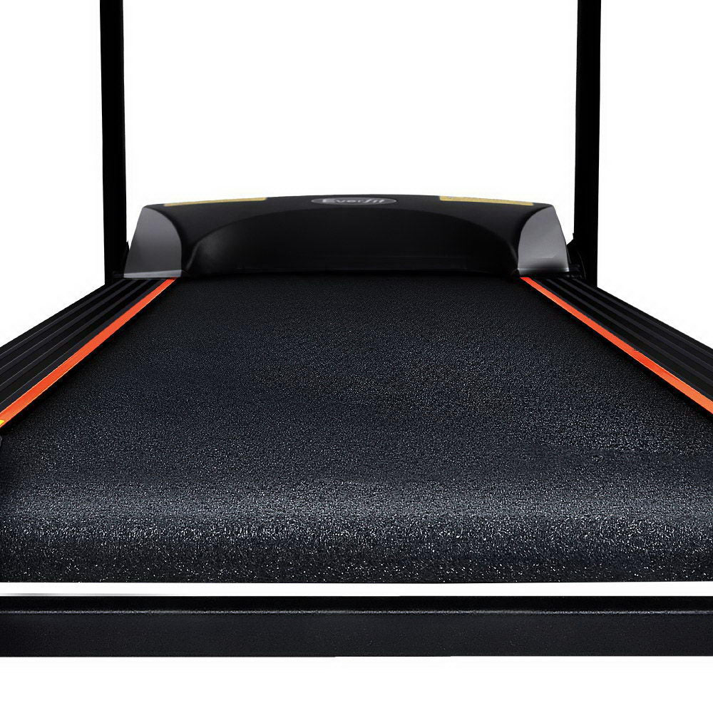 Everfit Electric Treadmill 48cm Incline Running Home Gym Fitness Machine Black Everfit