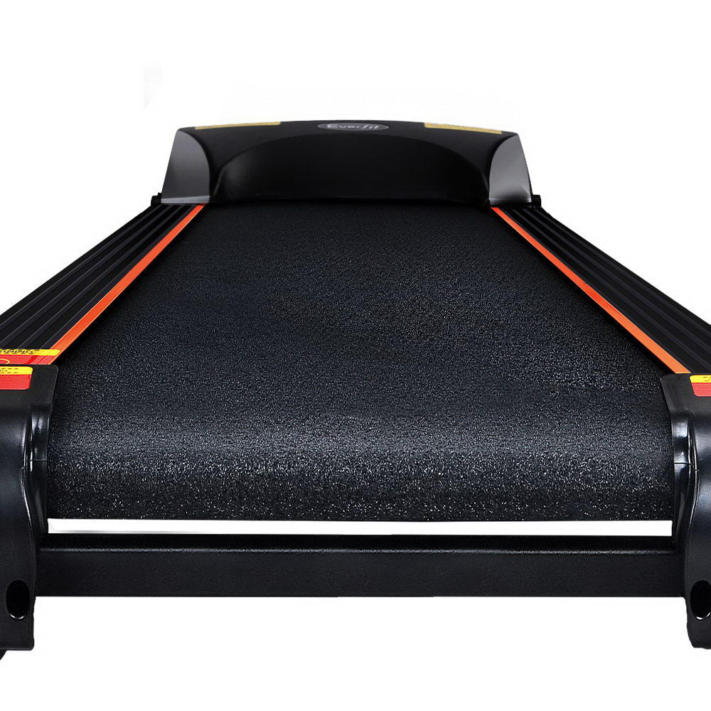 Everfit Electric Treadmill 480mm 18kmh 3.5HP Auto Incline Home Gym Run Exercise Machine Fitness Dumbbell Massager Sit Up Bar Everfit