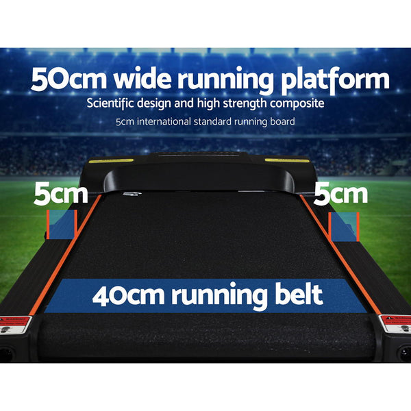 Everfit Electric Treadmill Incline Home Gym Exercise Machine Fitness 400mm Everfit