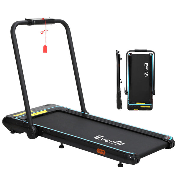Everfit Treadmill Electric Walking Pad Home Office Gym Fitness Remote Control Everfit