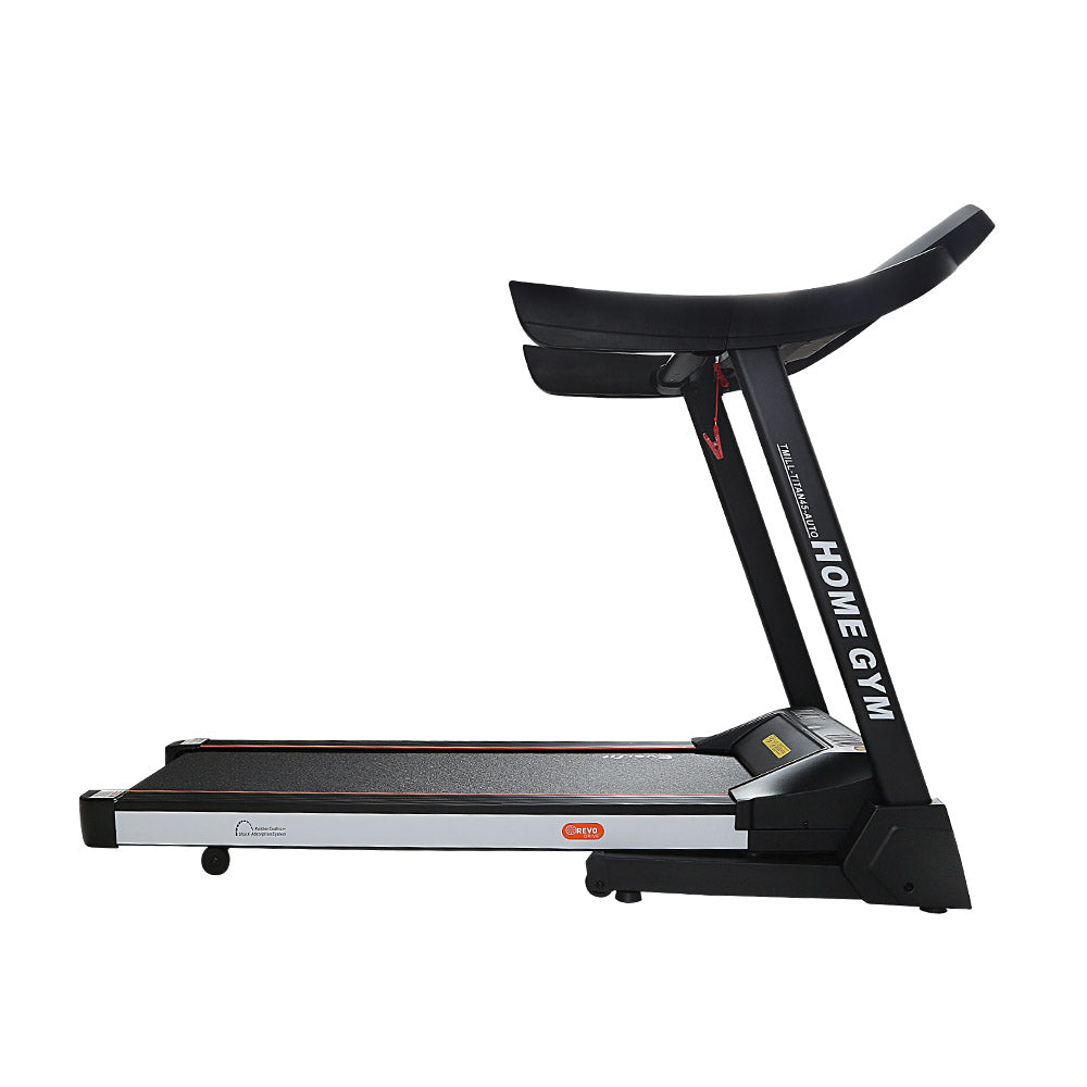 Everfit Electric Treadmill 45cm Incline Running Home Gym Fitness Machine Black Everfit