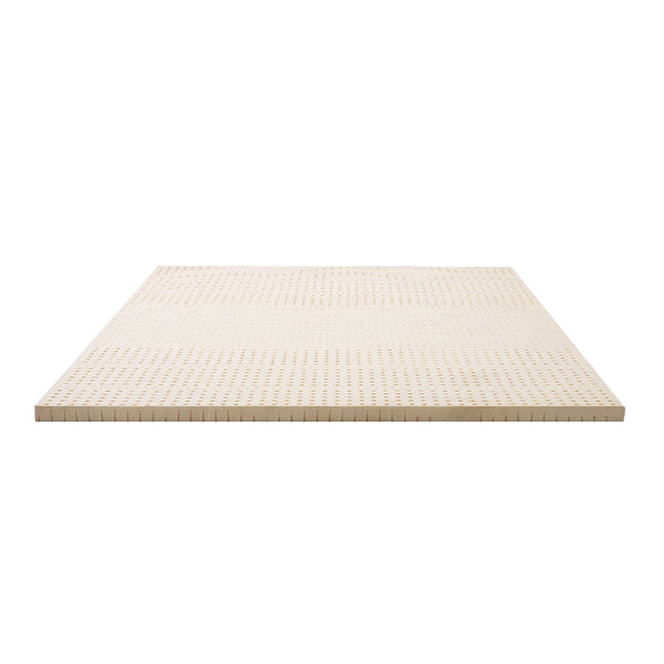Giselle Bedding 7 Zone Latex Mattress Topper Underlay 7.5cm Queen Mat Pad Cover Giselle Bedding