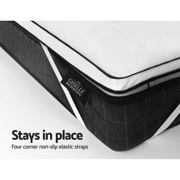 Giselle Bedding Mattress Topper Pillowtop - King Single Giselle Bedding