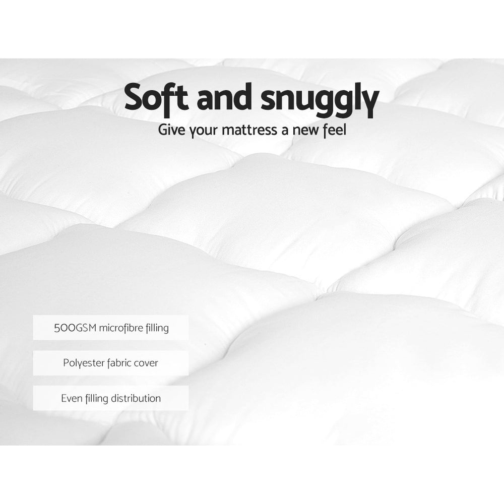 Giselle Bedding Mattress Topper Pillowtop - Queen Giselle Bedding