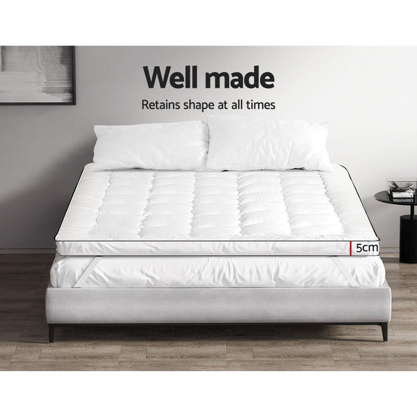 Giselle Bedding Mattress Topper Pillowtop - Queen Giselle Bedding