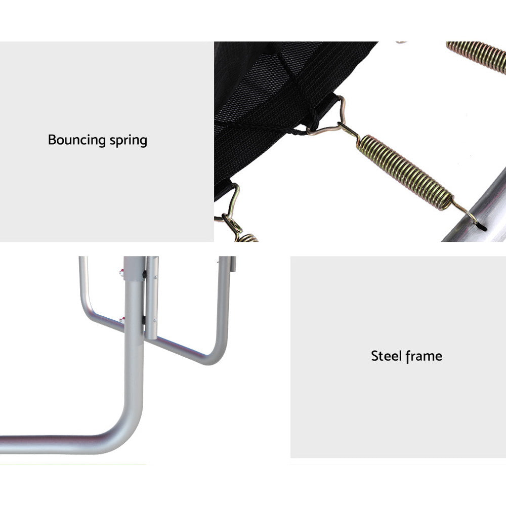 Everfit Trampoline 6FT Kids Trampolines Cover Safety Net Pad Gift Multi-colored Everfit