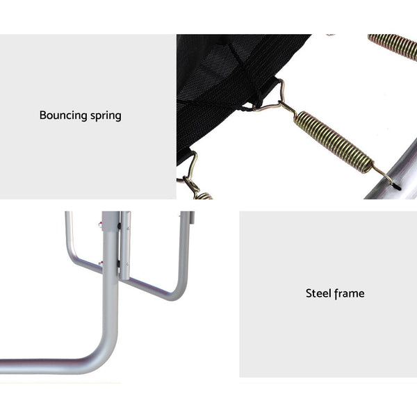 Everfit Trampoline 6FT Kids Trampolines Cover Safety Net Pad Gift Multi-colored Everfit