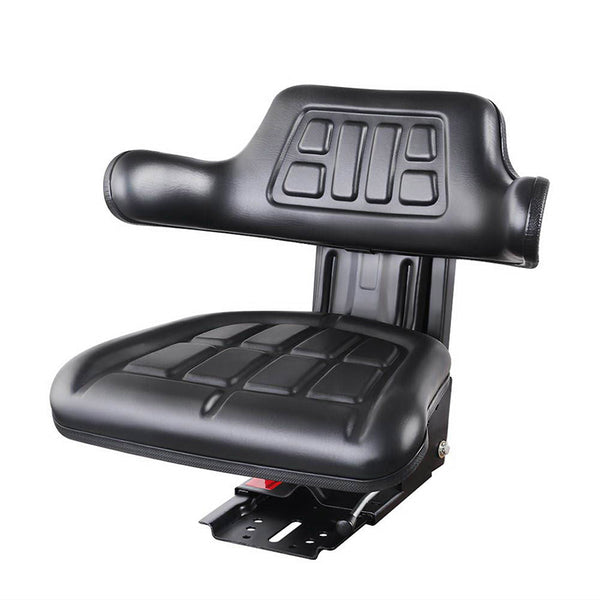 Giantz PU Leather Tractor Seat - Black Giantz