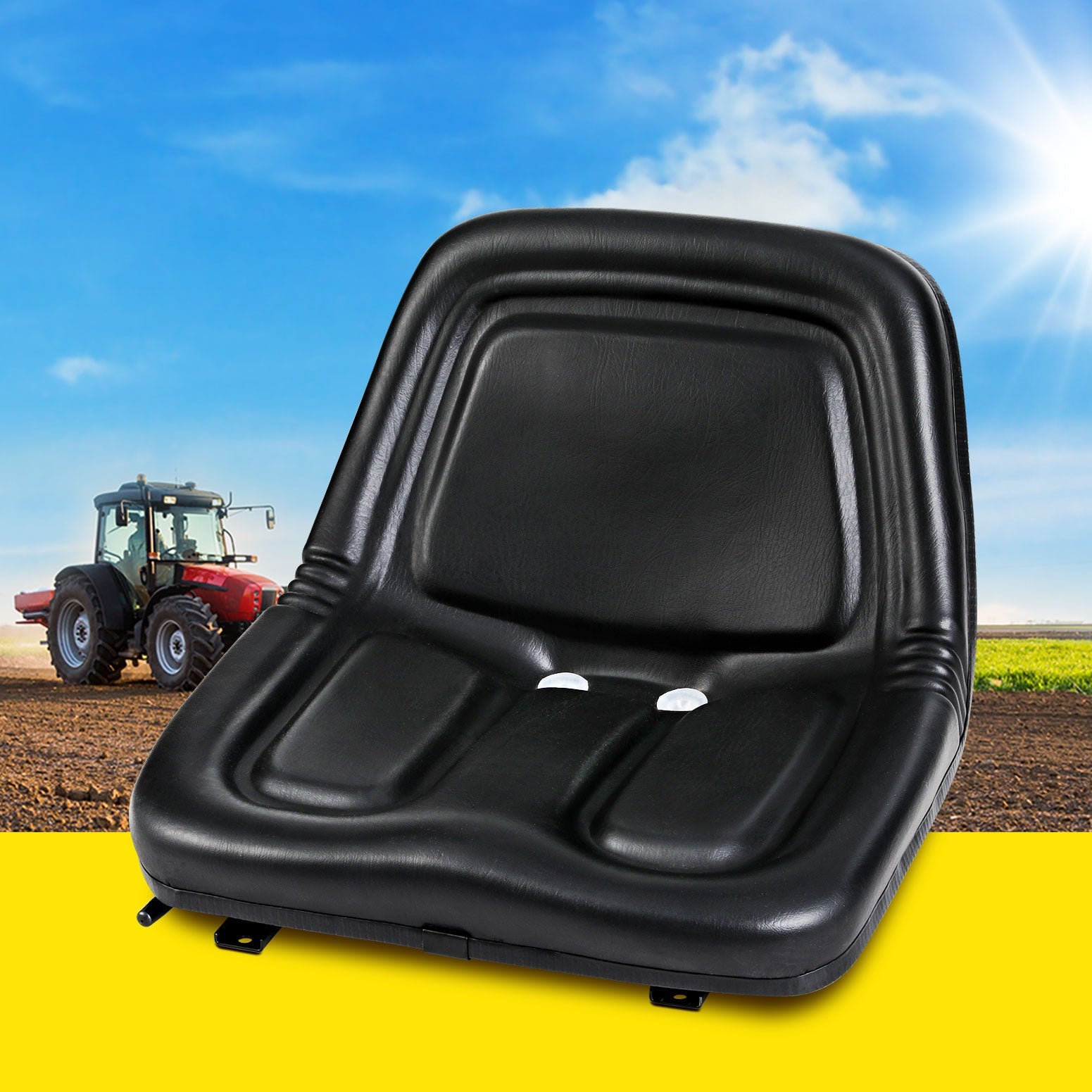 Giantz Tractor Seat Forklift Excavator Truck Universal Backrest Chair Adjustable Does not apply