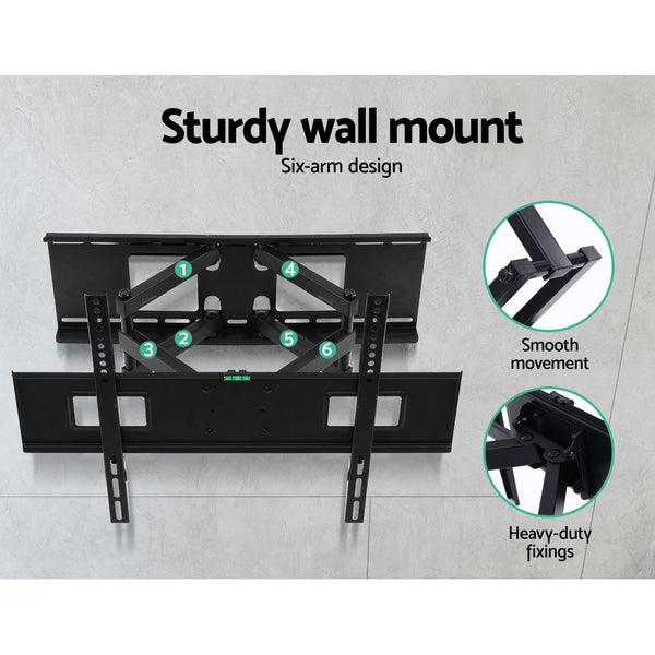 Artiss TV Wall Mount Bracket Tilt Swivel Full Motion Flat LED LCD 32 42 50 55 60 65 70 inch freeshipping - Awezingly