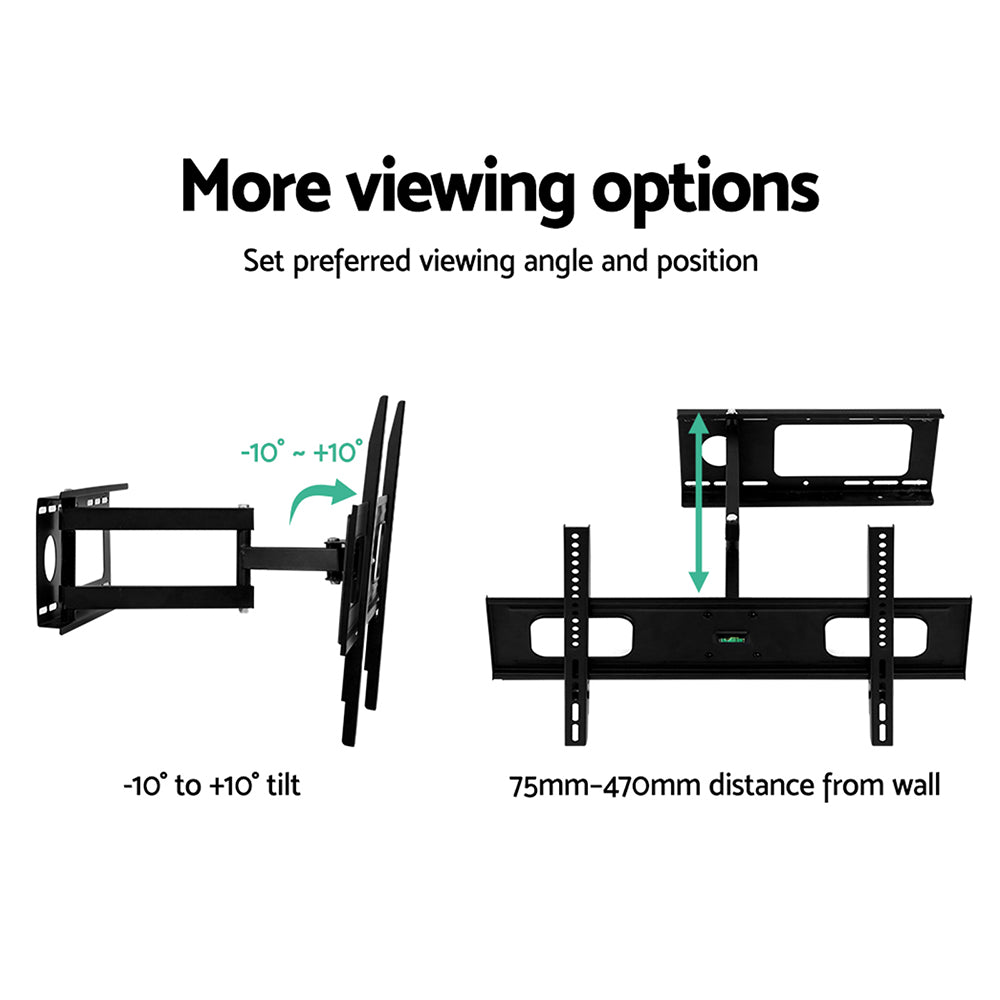 Artiss Full Motion TV Wall Mount Bracket Swivel LED LCD Plasma VESA 32 - 70 Inch freeshipping - Awezingly