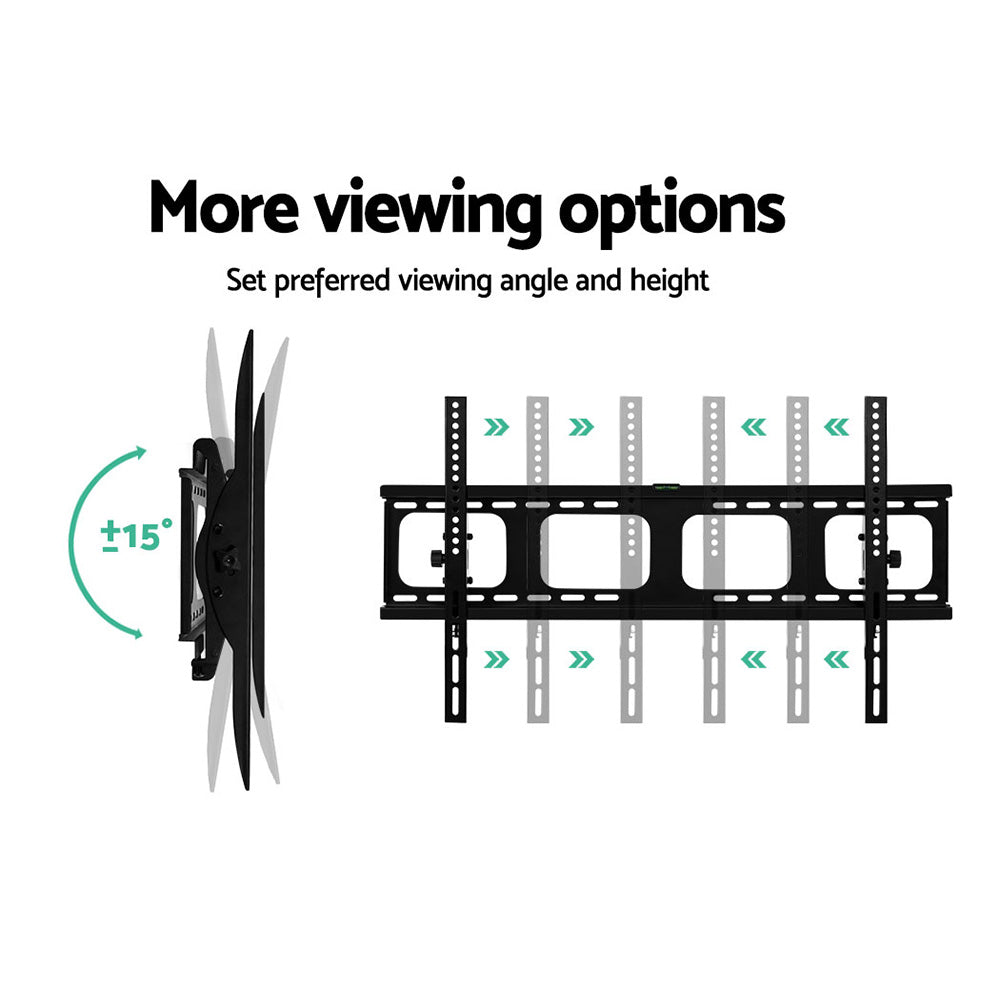 Artiss TV Wall Mount Bracket Tilt Flat Slim LED LCD Plasma 42 55 65 75 90 inch Artiss