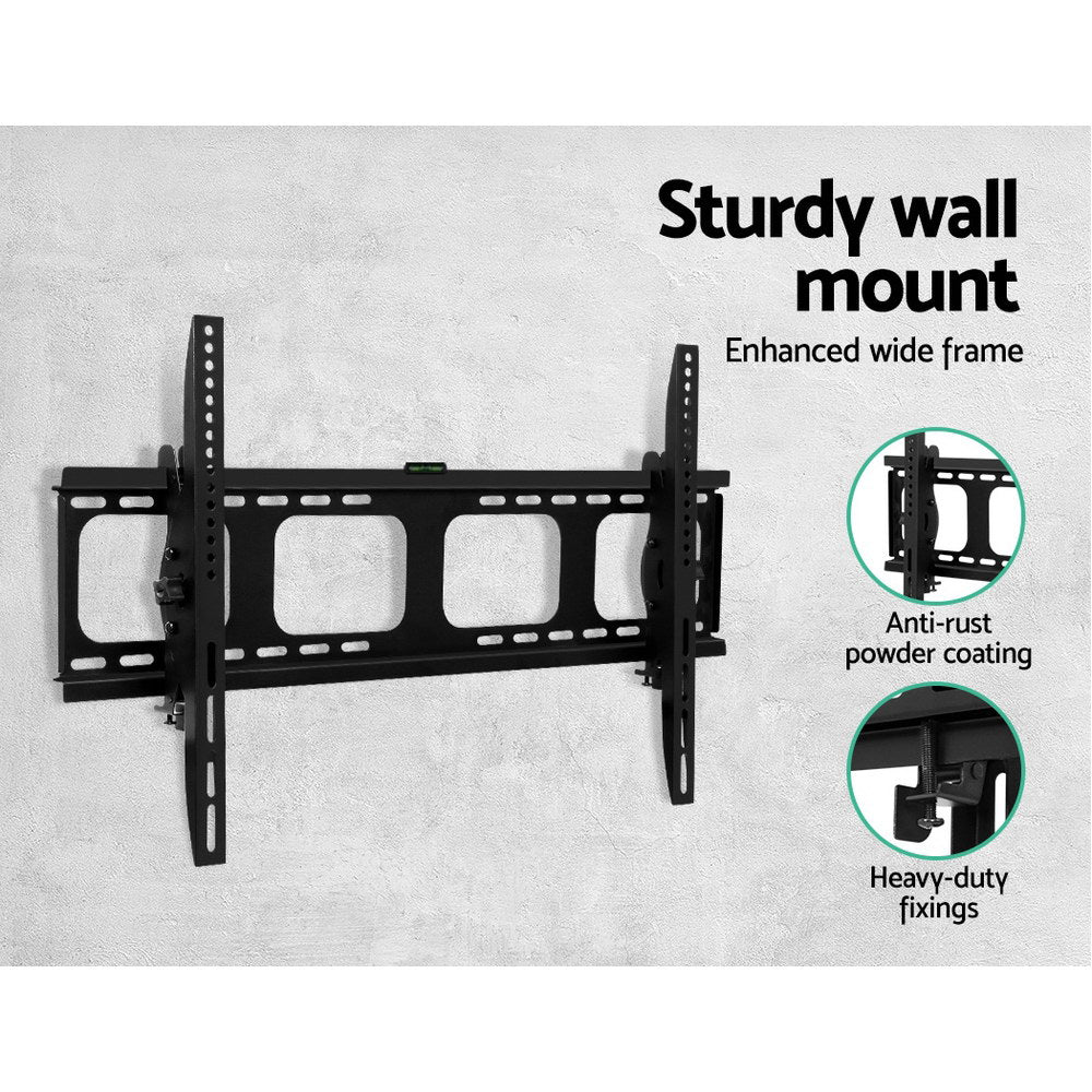 Artiss TV Wall Mount Bracket Tilt Flat Slim LED LCD Plasma 42 55 65 75 90 inch Artiss