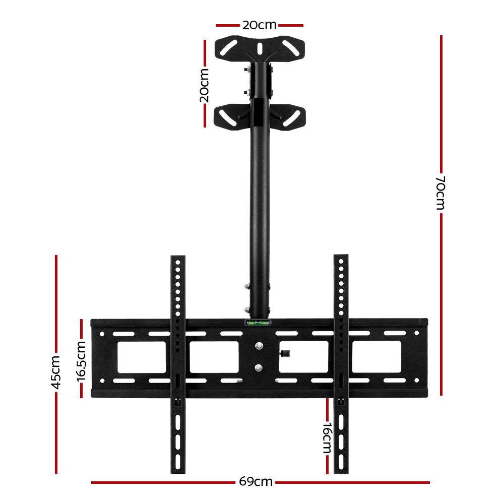 Artiss TV Wall Ceiling Mount Bracket Full Motion Tilt Swivel 32 42 50 55 60 65 70 75 inch Artiss